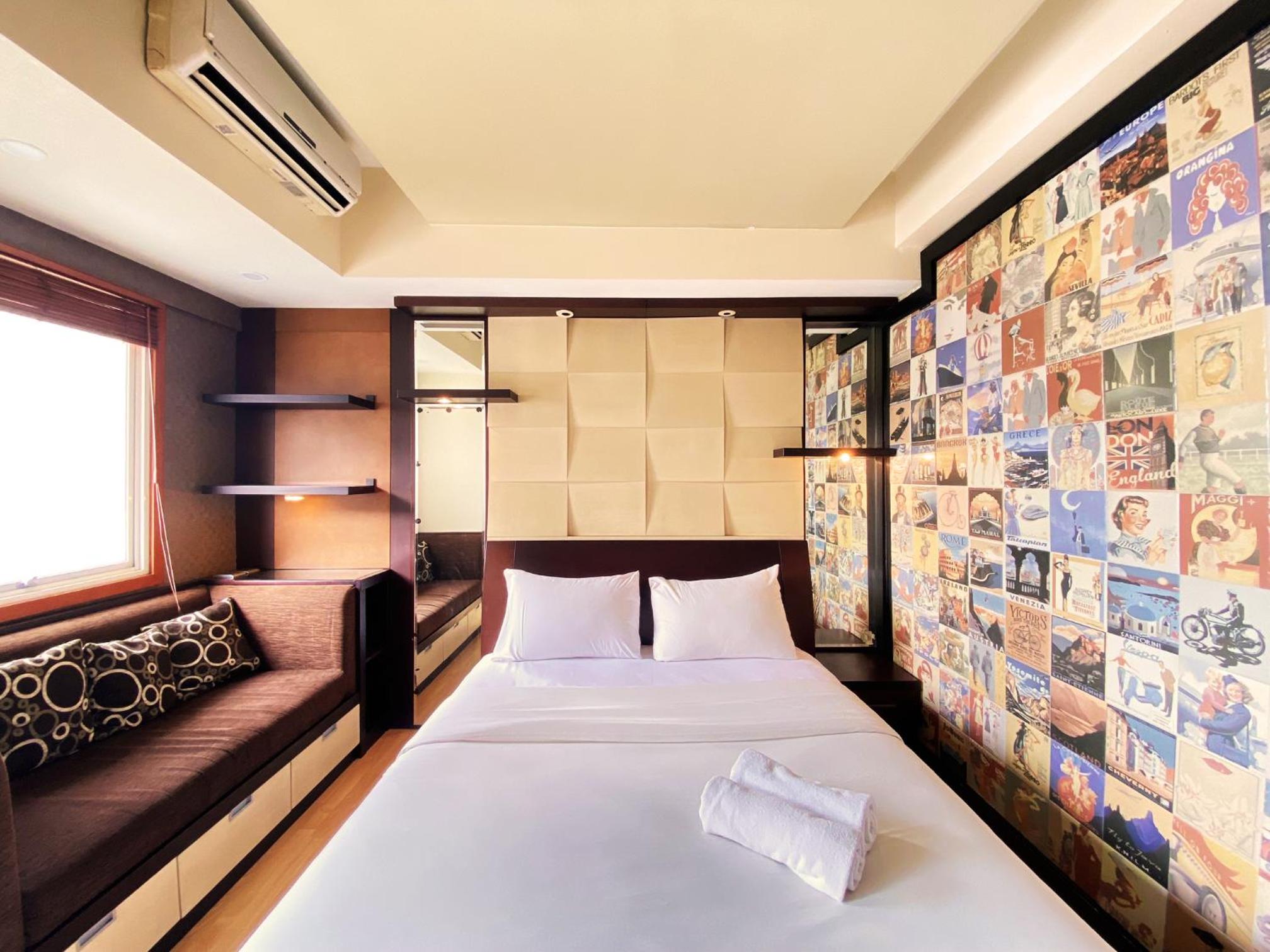 Warm and Comfort Studio Apartment at Braga City Walk By Travelio