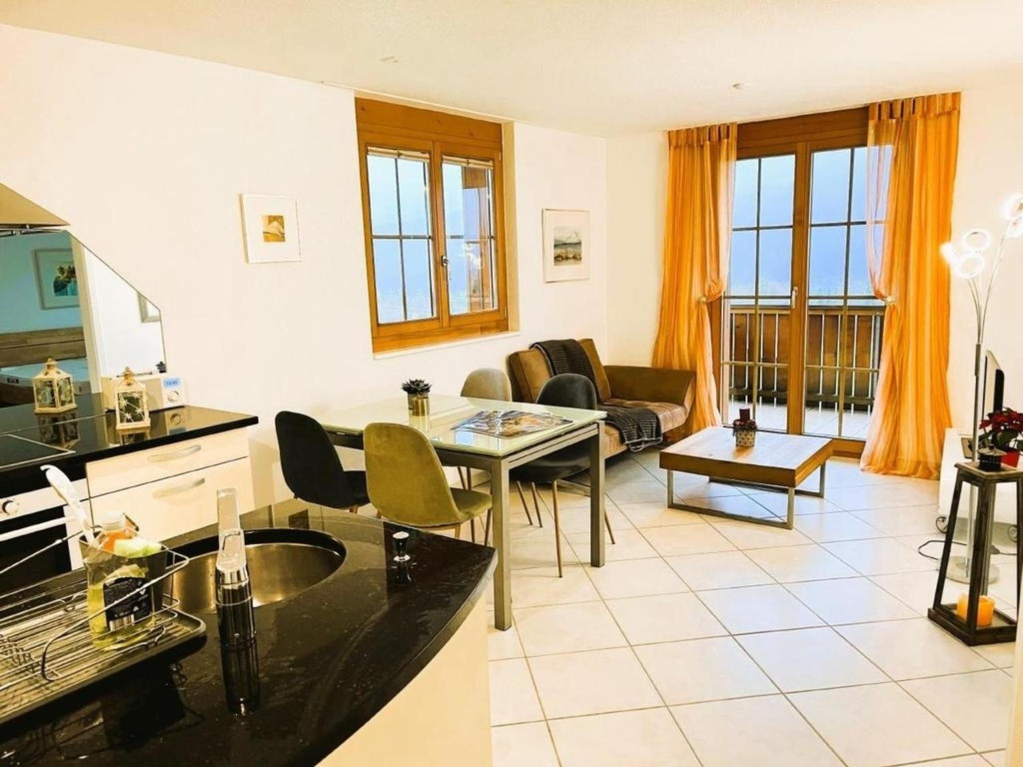 Ferienwohnung Pfrundmatte mit dem Panoramablick