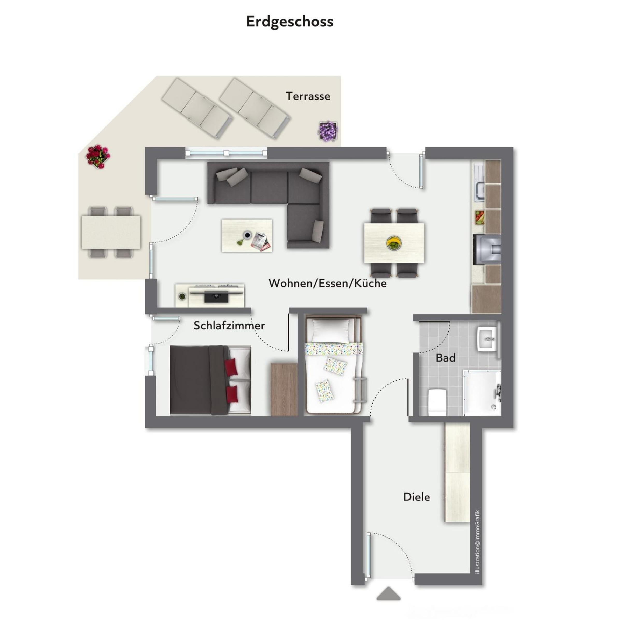 Haffblick Wohnung 04 - Achterwind