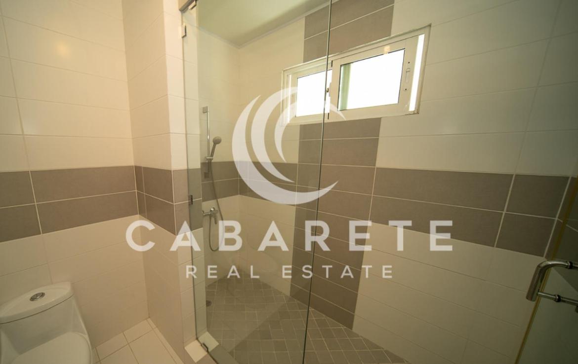 Beachfront penthouse, in Cabarete Bay, Center