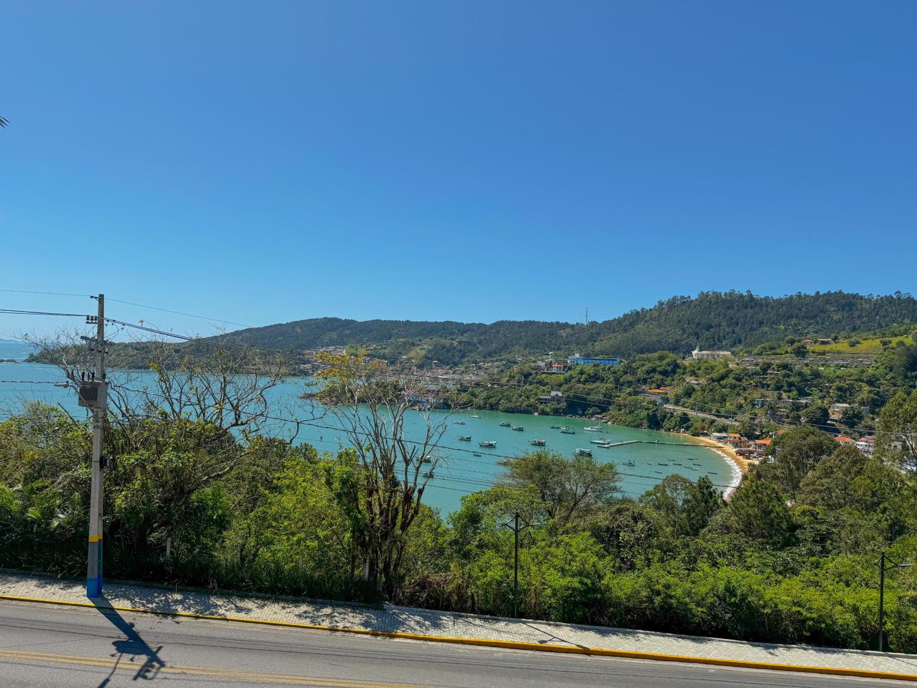 Casa com vista para o mar em Governador Celso Ramos