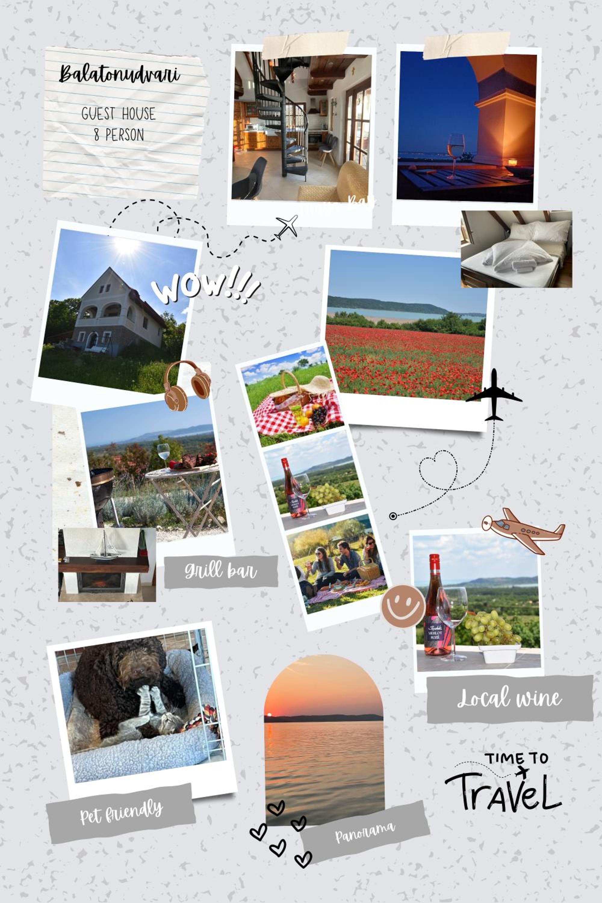 Kisleshegy Balatonudvari Vendégház view 2