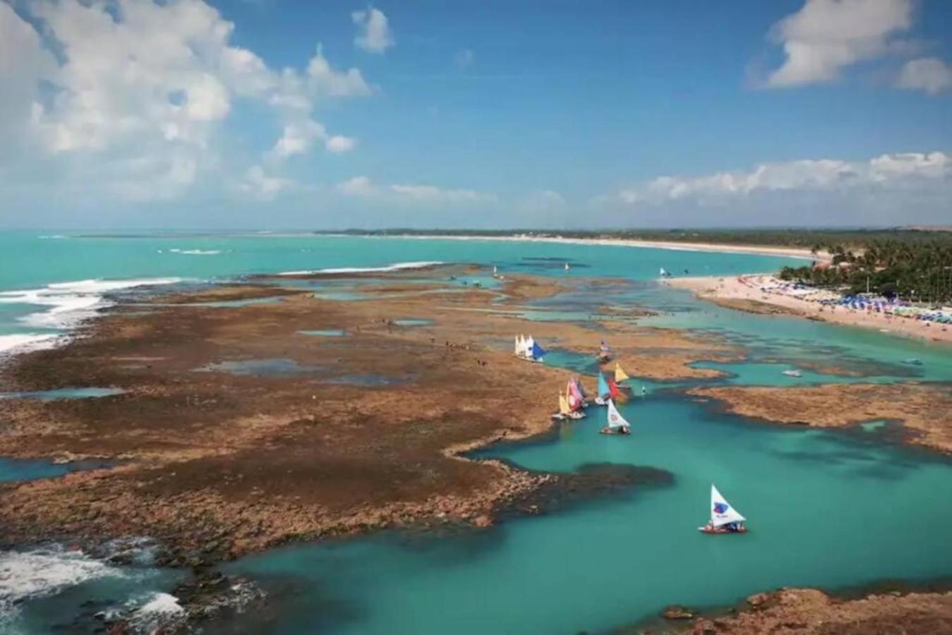 Nixxus - Studio com Exclusiva Piscina Privativa na varanda - A poucos minutos da Praia e do Centrinho de Porto de Galinhas