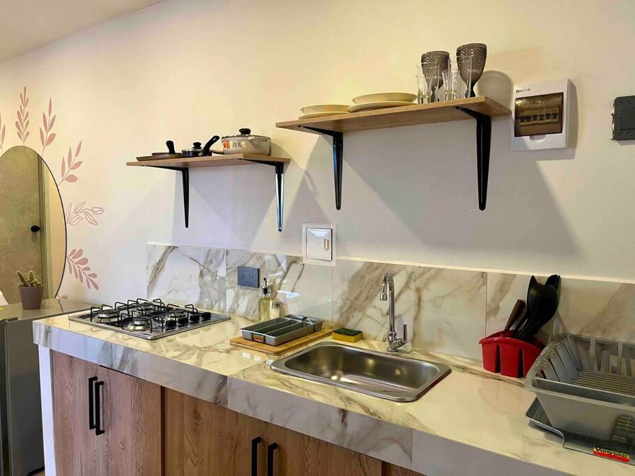 Unique studio with balcony near old town