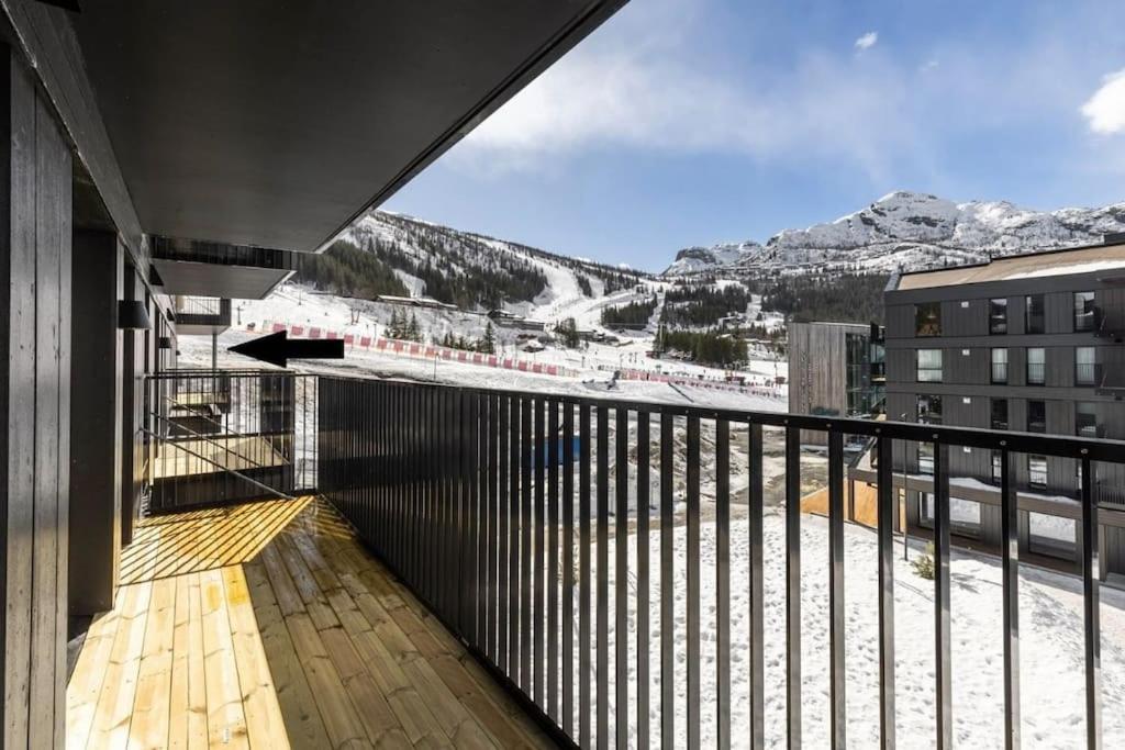 Ski-in ski-out - Hemsedal in Fjellandsbyen - view to the slopes view 3