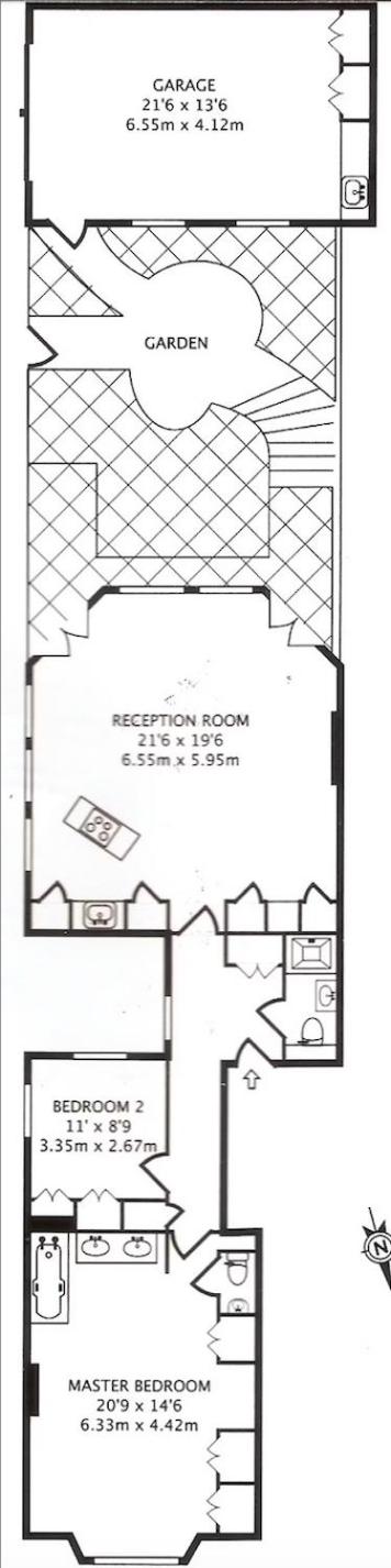 A Chelsea Retreat - 2 Bedroom with Garden and Parking