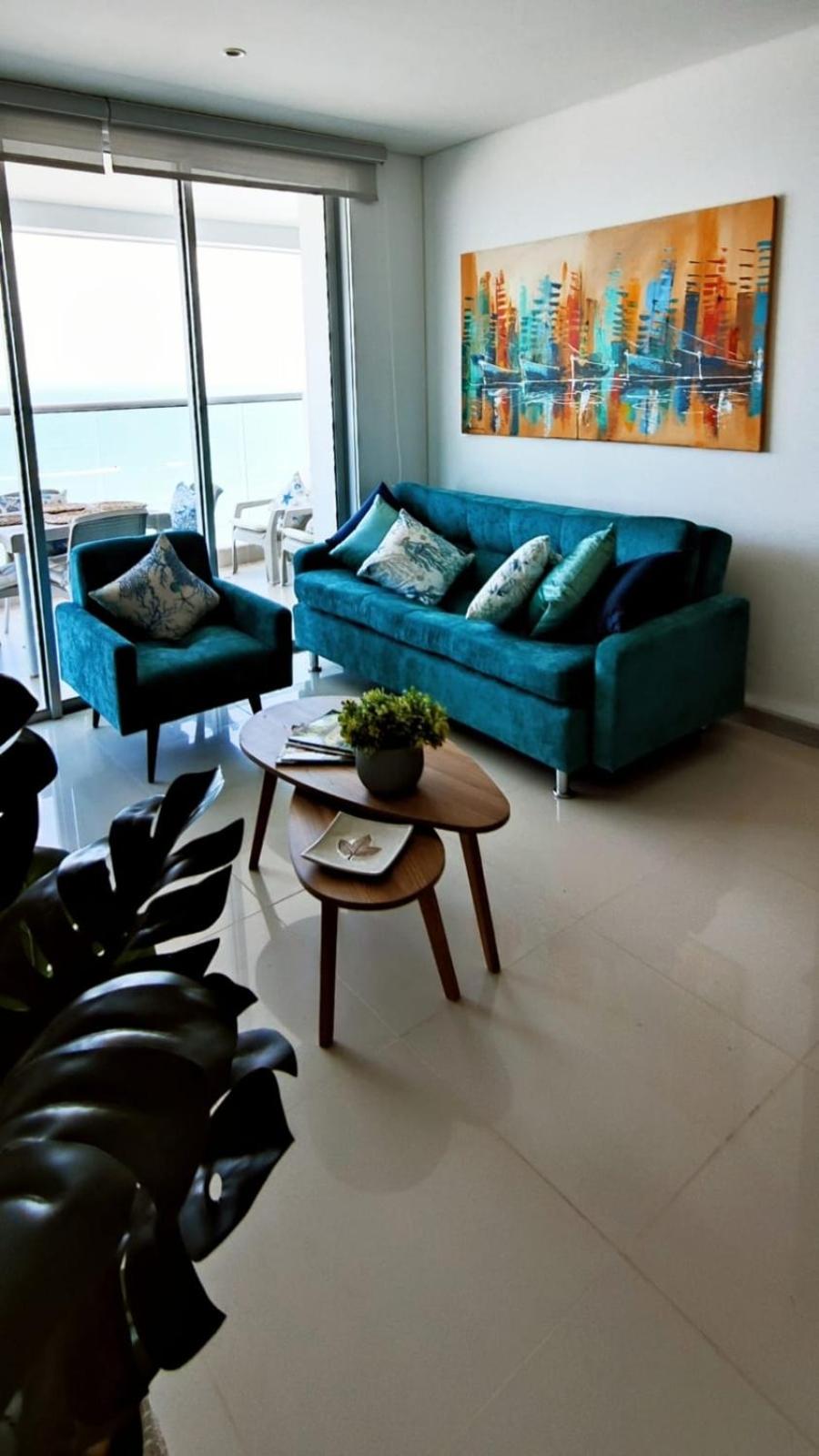 Palmetto Beach con buena vista al mar Cartagena