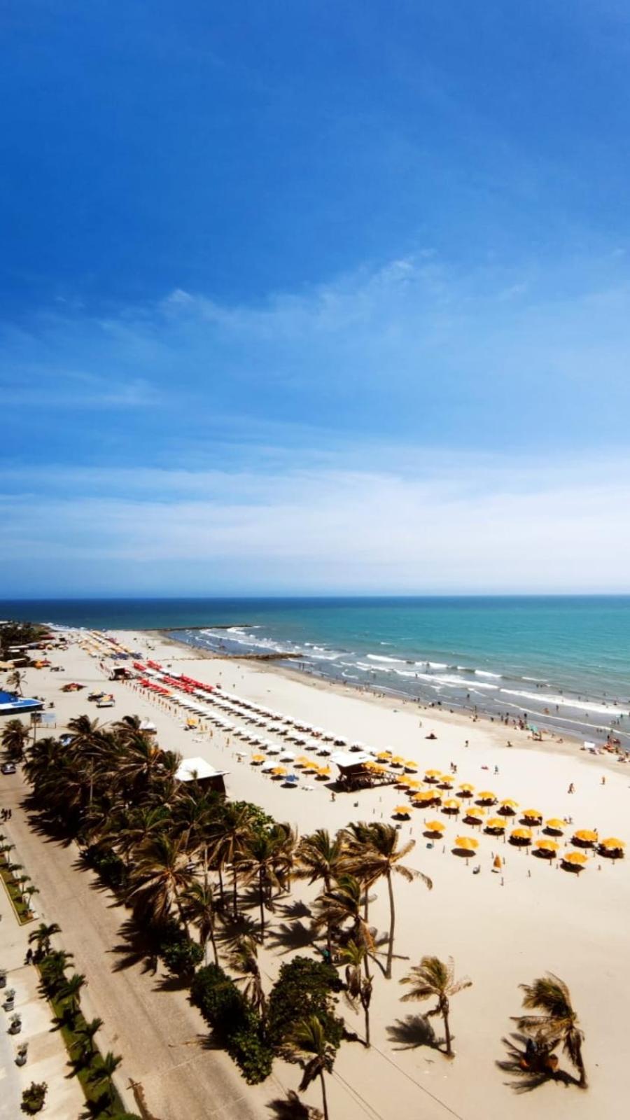 Palmetto Beach con buena vista al mar Cartagena