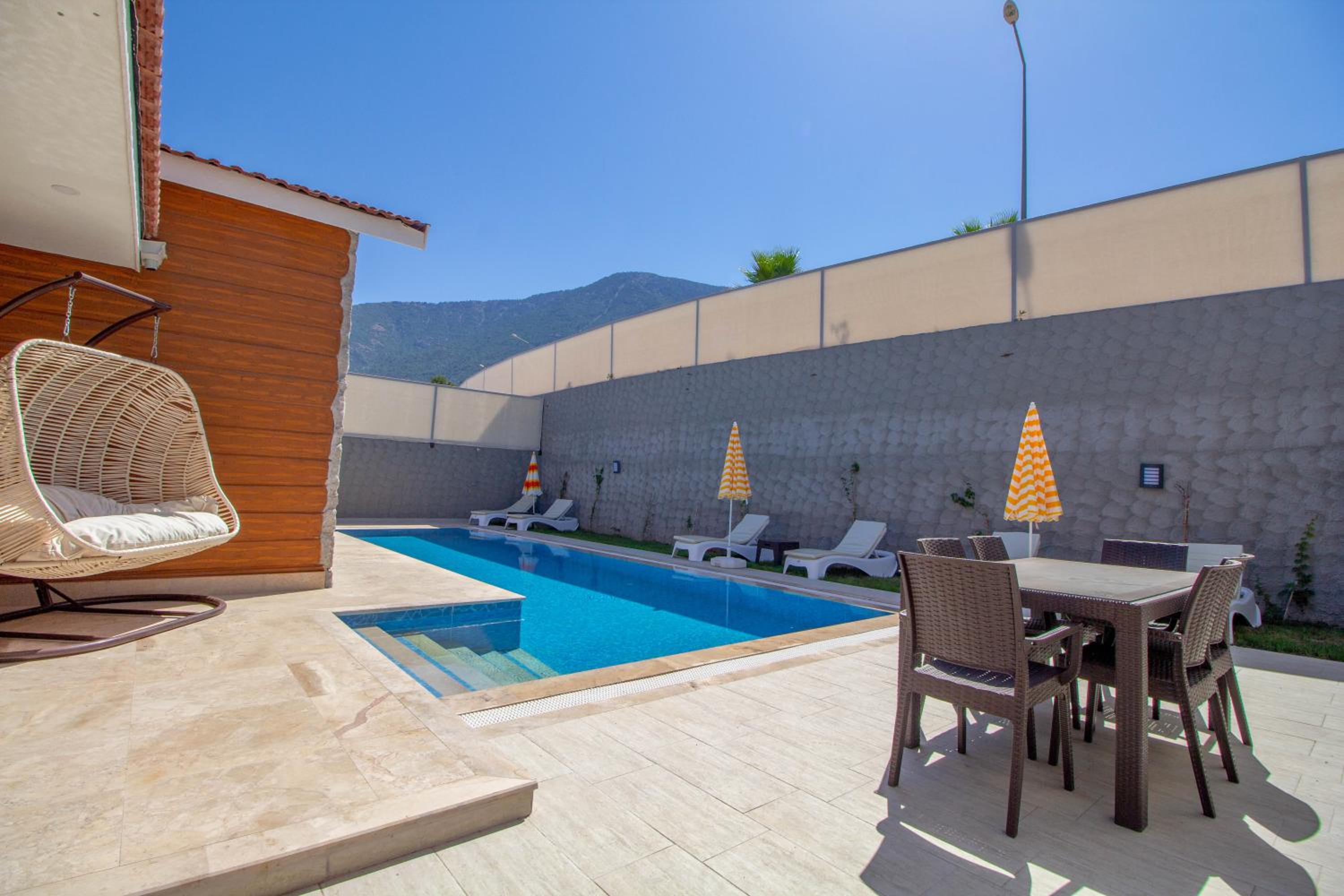 Patara İnfinity 3+1 Villa, Özel Havuzlu, Fethiye view 5