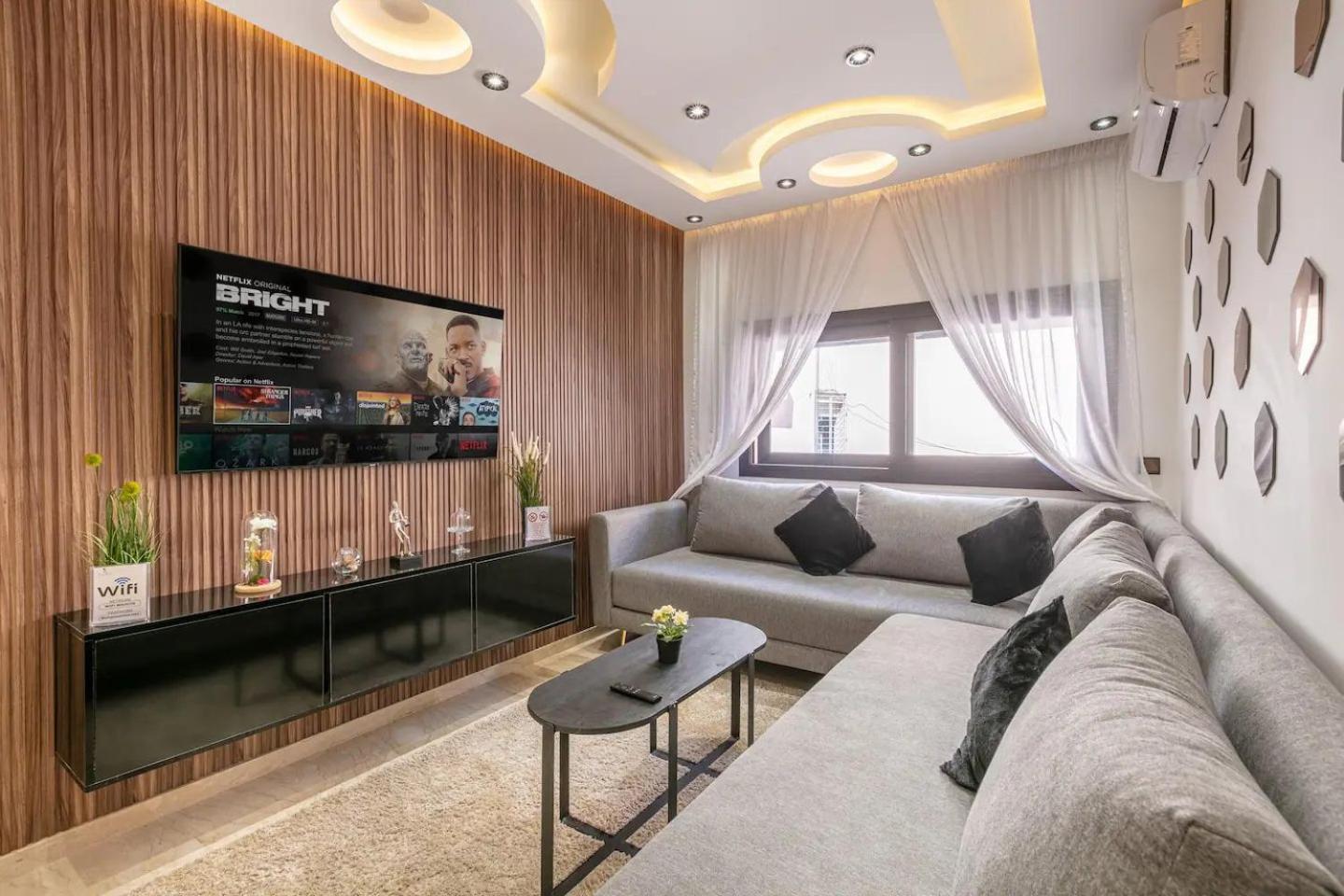 Modern New Appartement Fully Equiped In Center of guéliz view 4