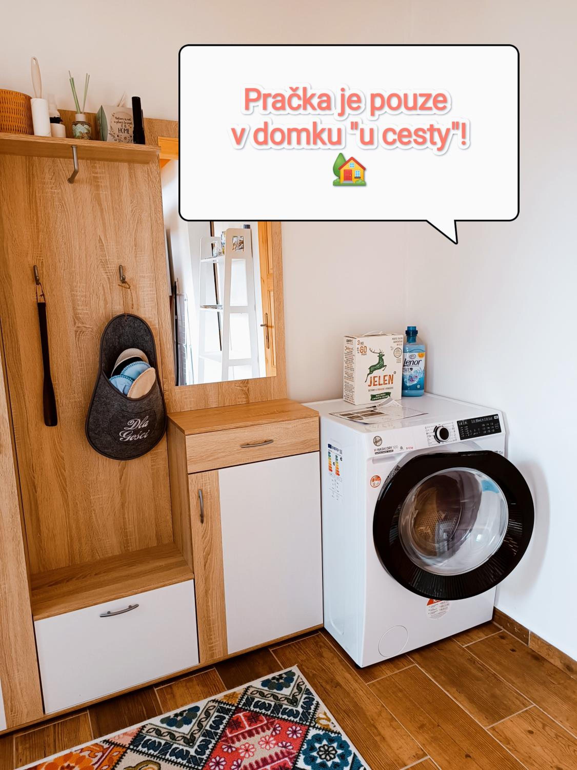 Klidná lokalita Na kraji lesa, celý dům s úschovnu kol