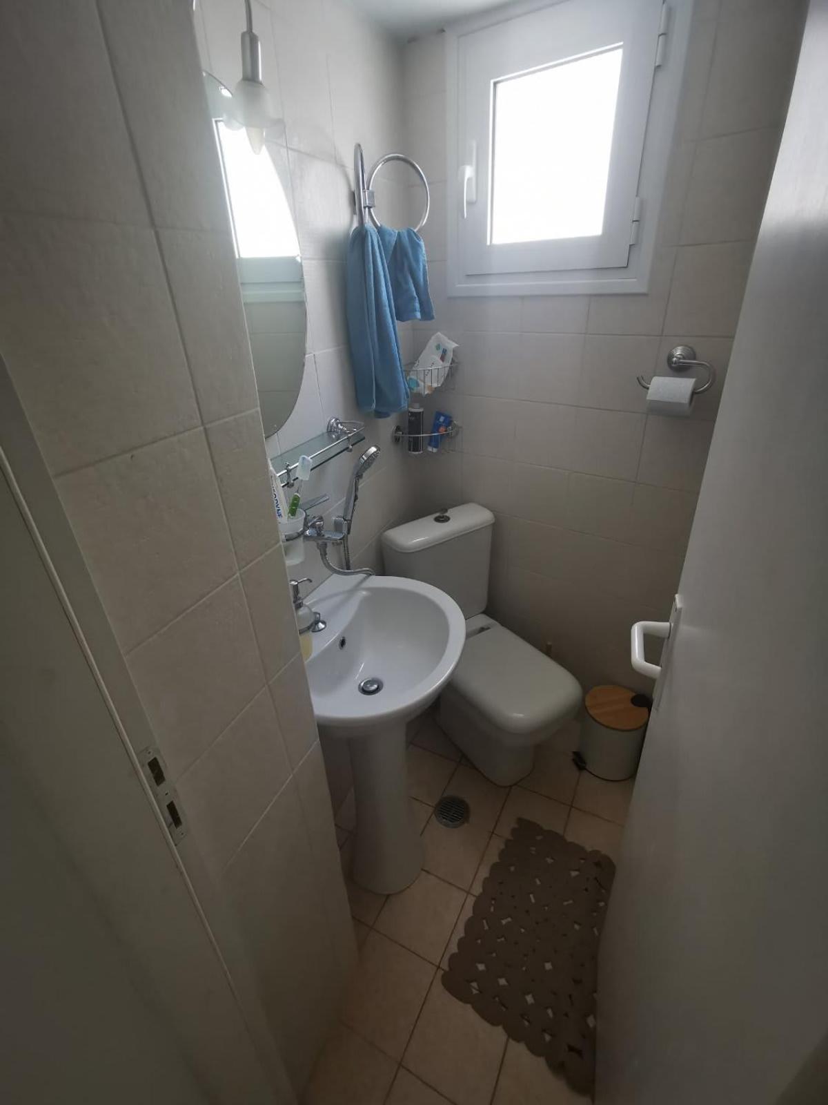 Authentic White House with Balcony in Paros Lefkes view 3
