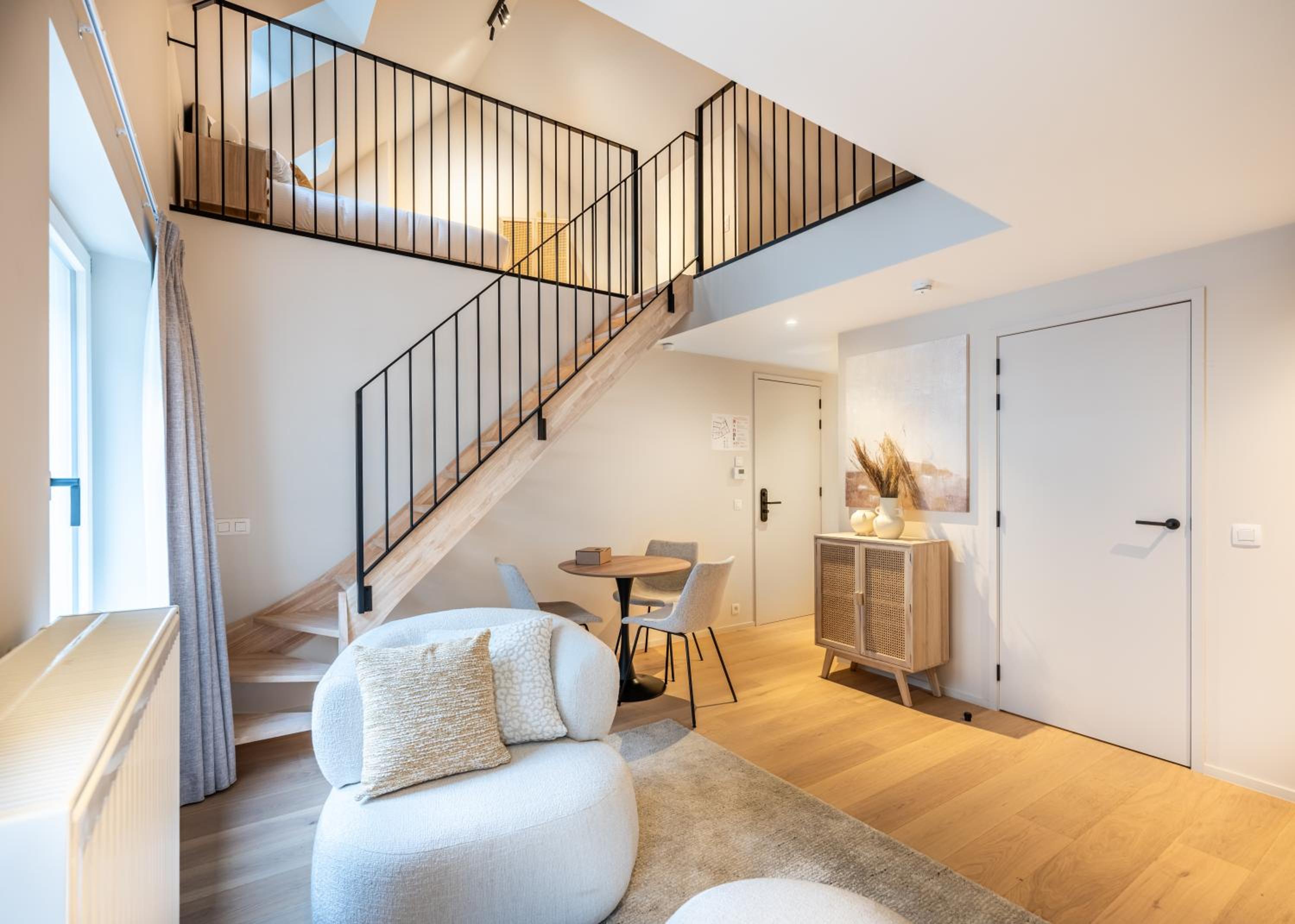 Huswell - Stylish Duplex Studio with Premium Materials in Ghent City Center