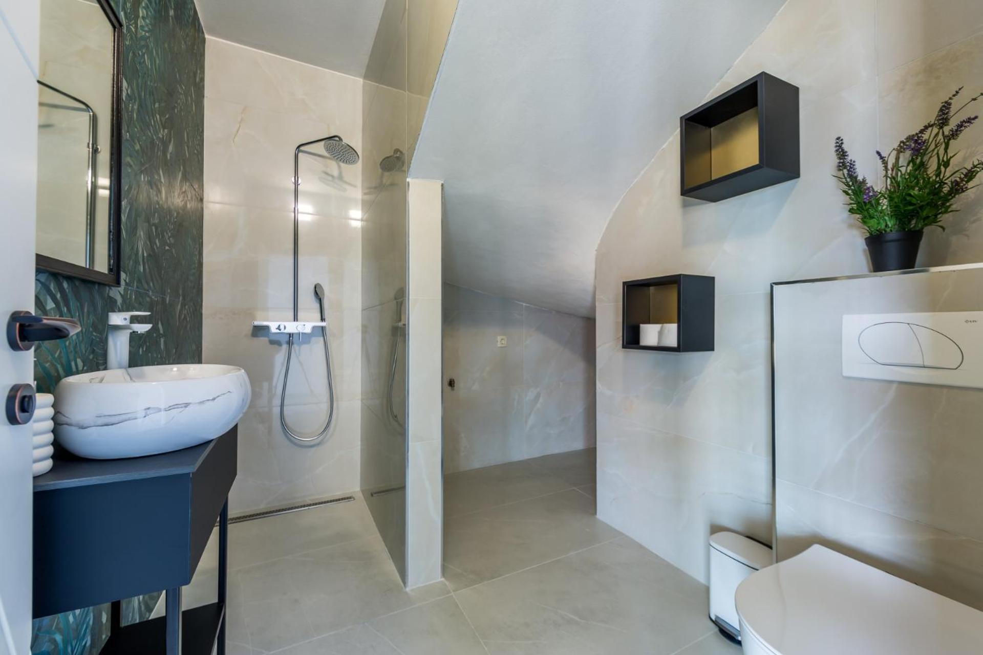 Villa Lamia in Opatija with a sea view