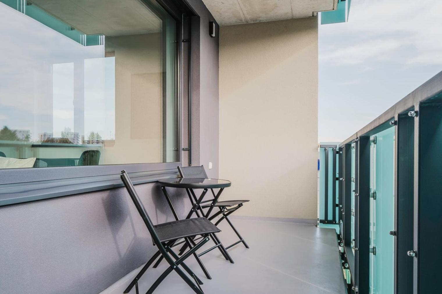 Blueground Prague 3 new build balcony PRG-37