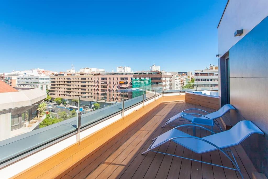 Penthouse private jacuzzi Castellana