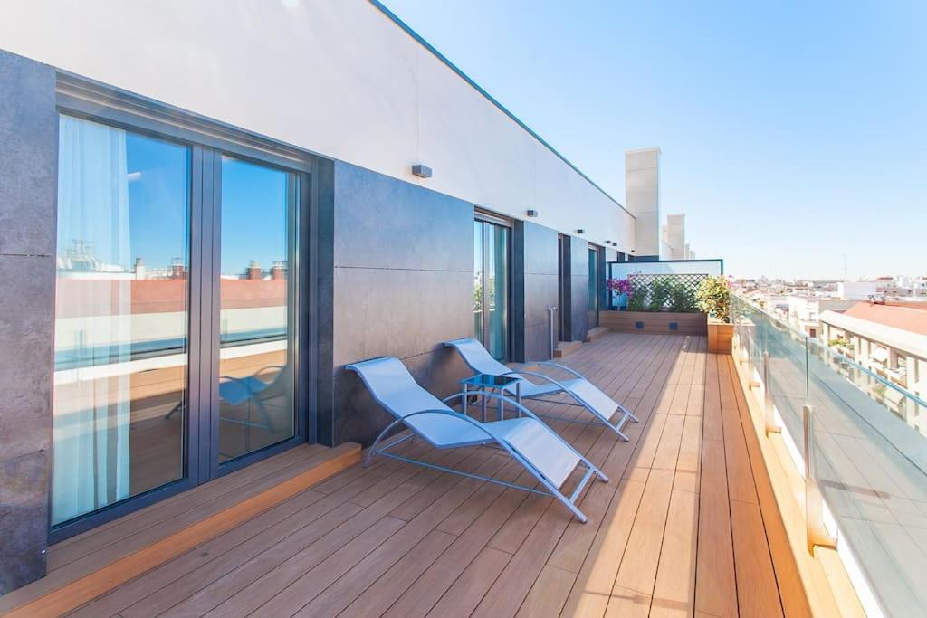 Penthouse private jacuzzi Castellana