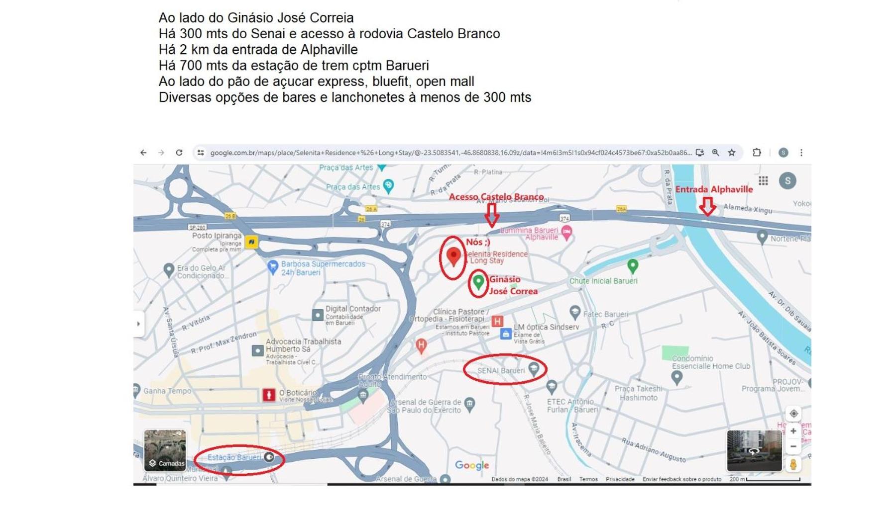 Flat Novo1 - Cama Queen, Ar, Estac e Internet