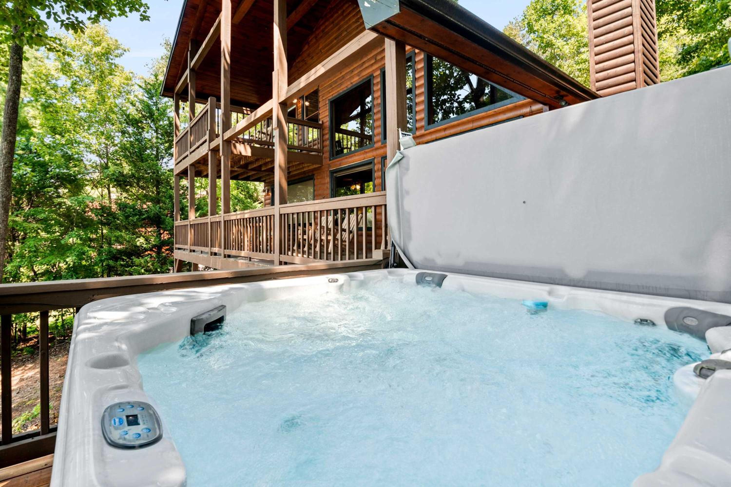 30 percent off thru July 5 Insane Views Hot Tub Game Room