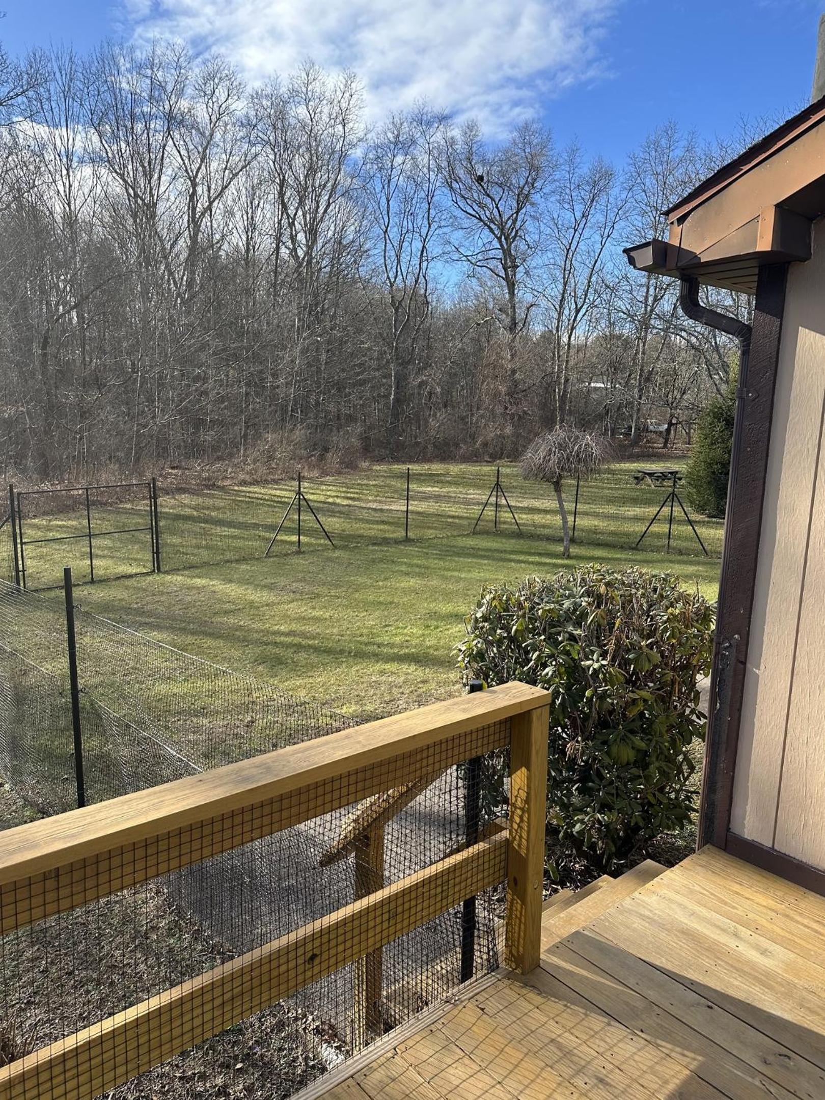 Fenced Yard Chalets from Good Dog Vacations at Big Valley Resort