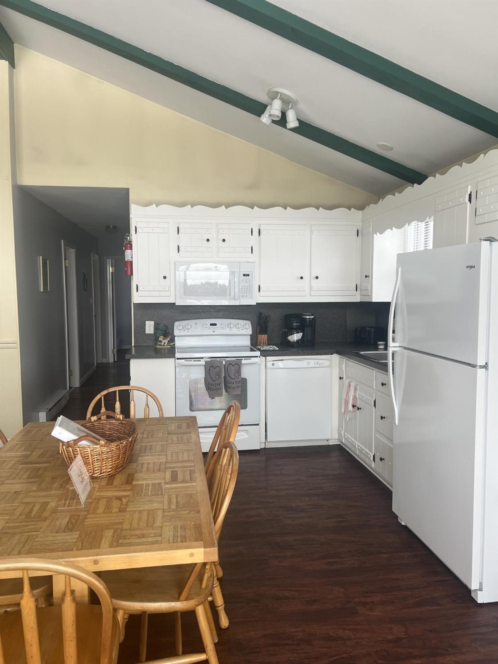 Fenced Yard Chalets from Good Dog Vacations at Big Valley Resort