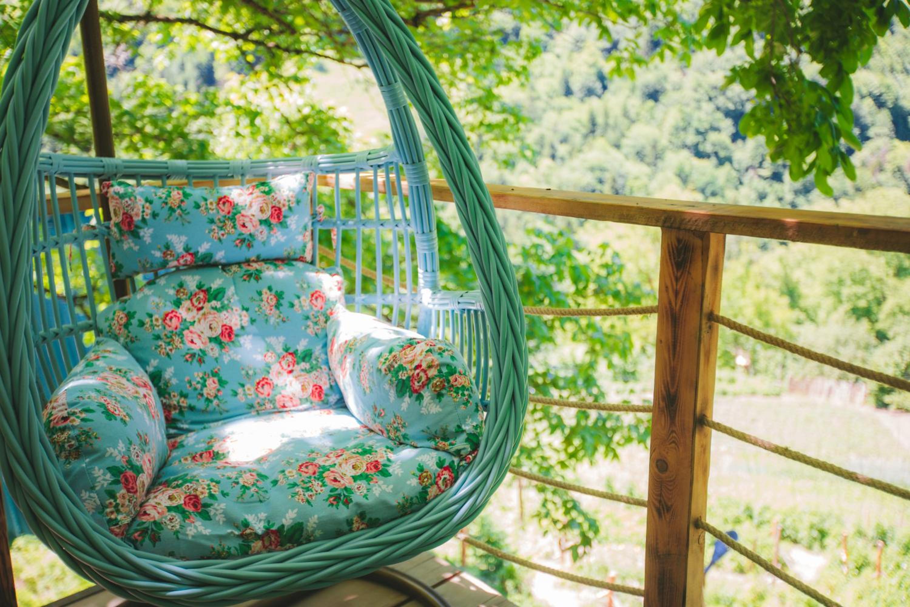 Tree House Ajara Mountains view 3