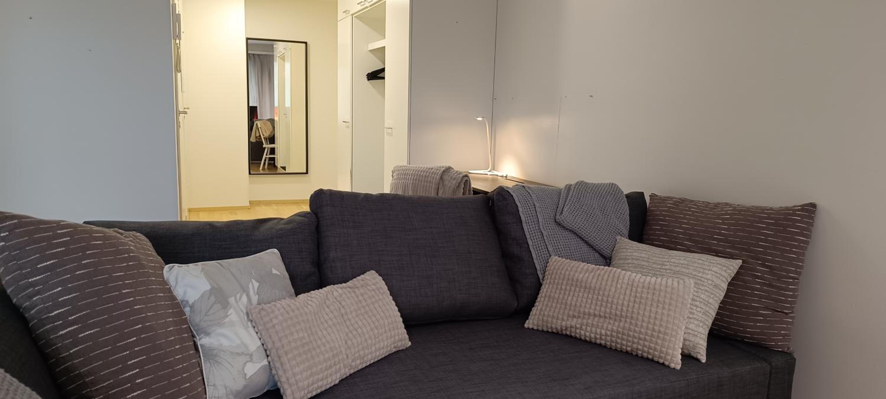 Bright and Cozy Apartment with Private Sauna And Parking