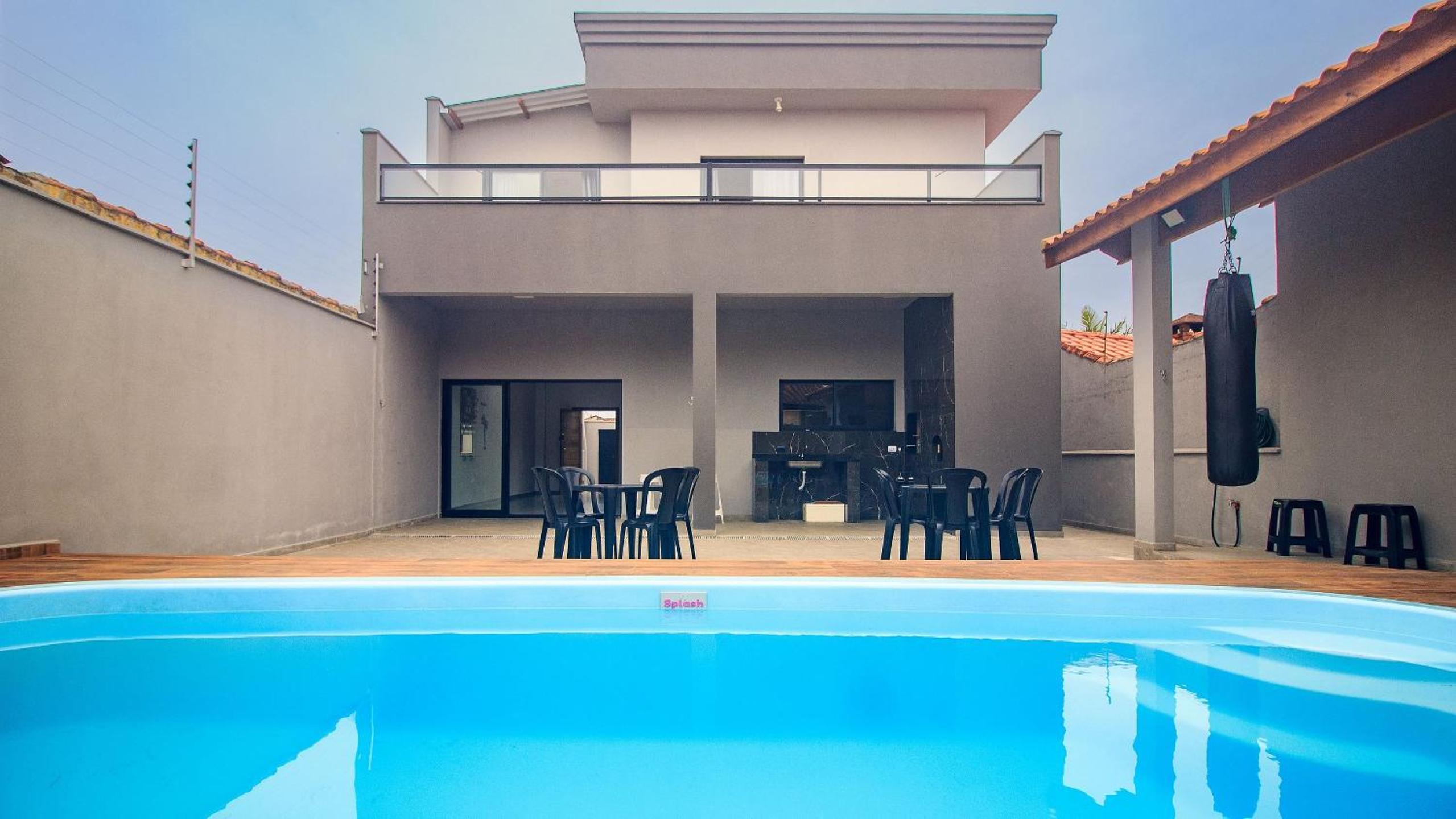 Sobrado Novo e Moderno, Piscina, Área Gourmet