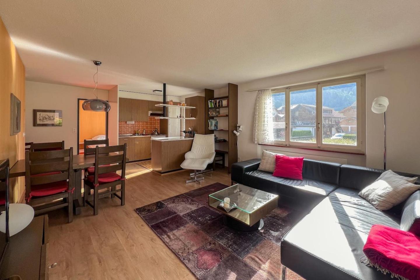 With Mountain View & Balcony Kitchen Parking