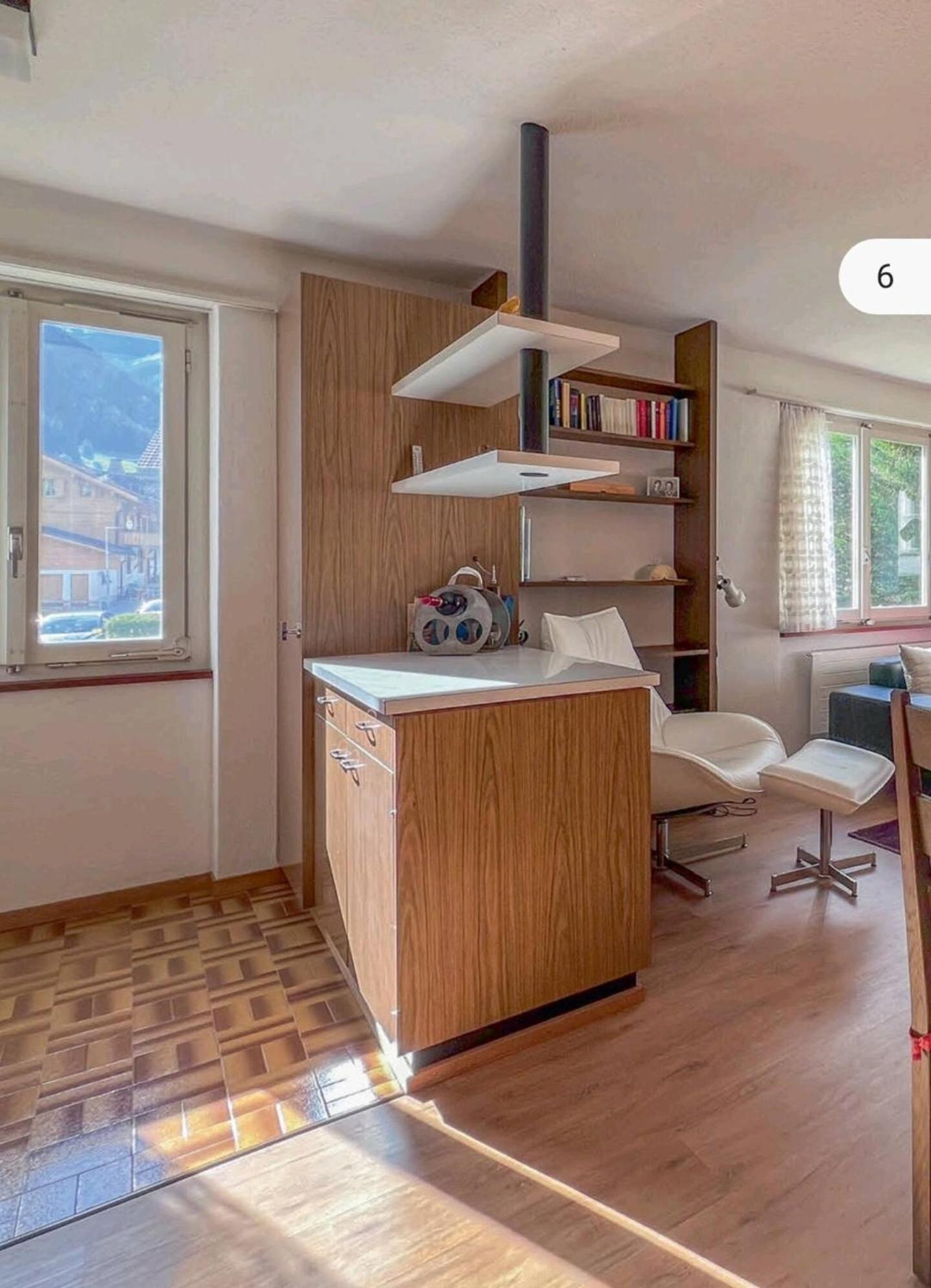 With Mountain View & Balcony Kitchen Parking