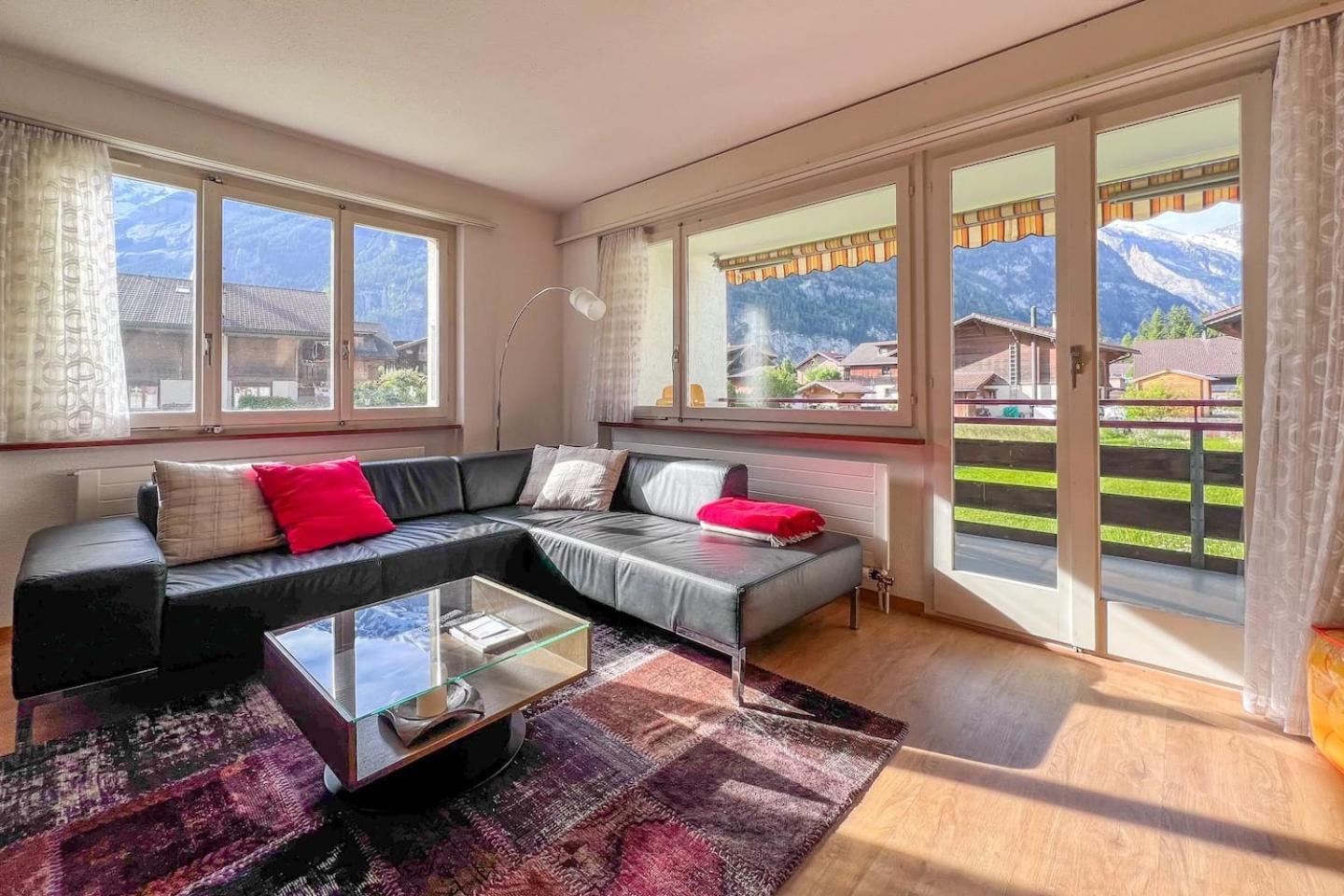 With Mountain View & Balcony Kitchen Parking