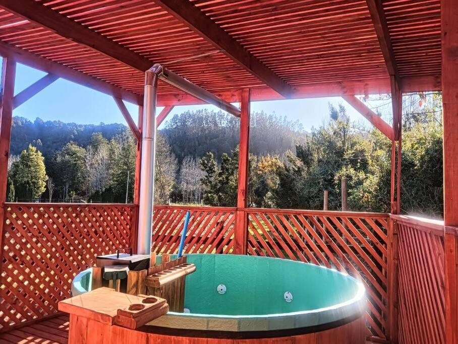 Cabaña chamiza Puerto Montt