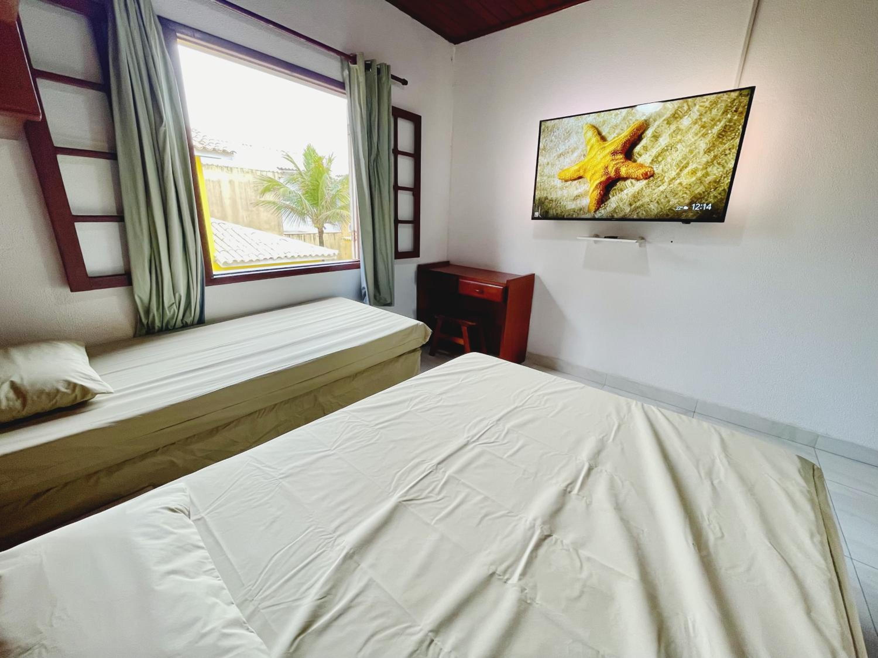 Casa Duplex Praia Das Dunas - Pé na Areia - Alto Padrão - Ar Condicionado