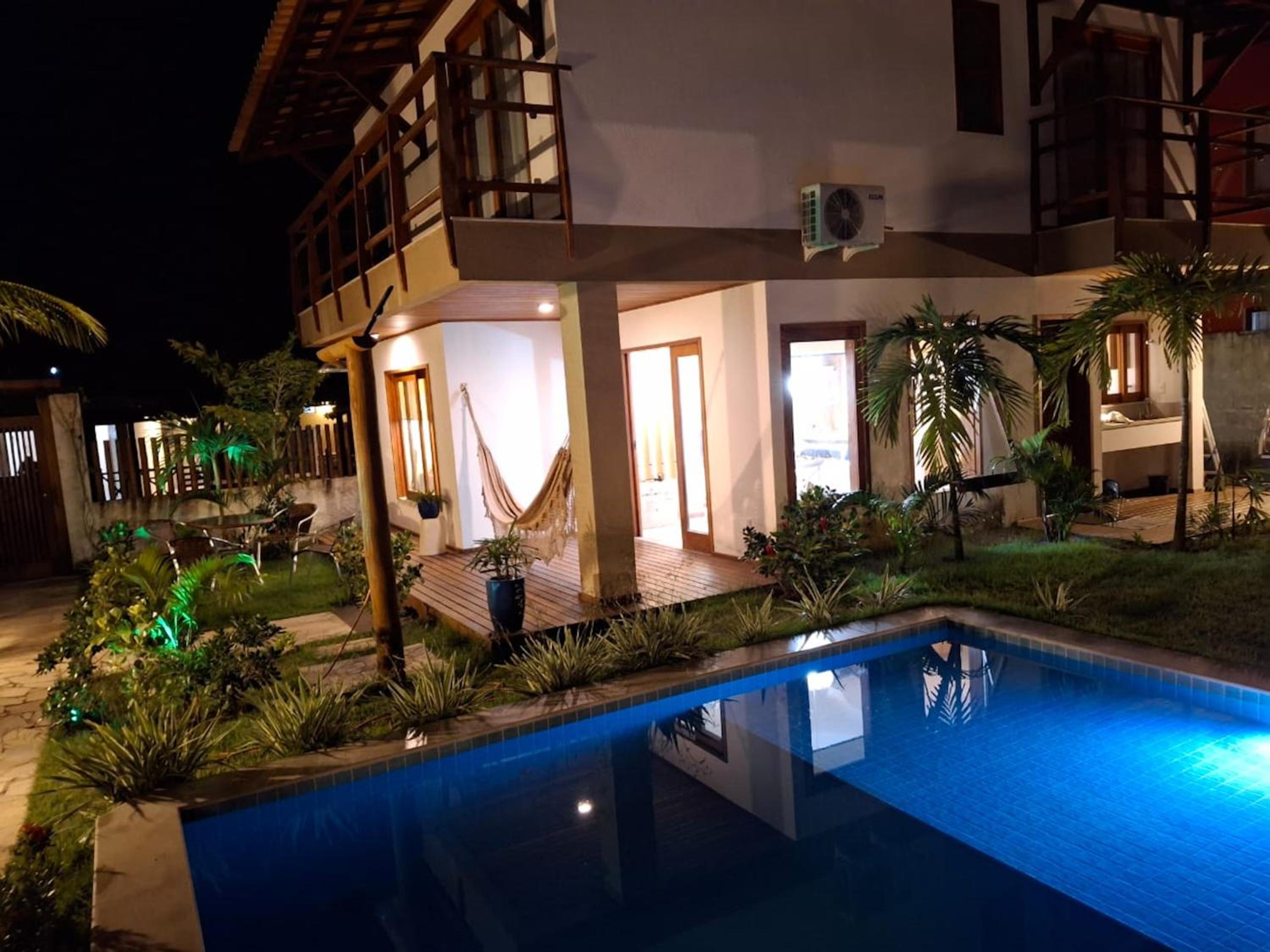Residencial VillaBella casa 3 Quartos, piscina, na Vila junto ao Centro e Praia