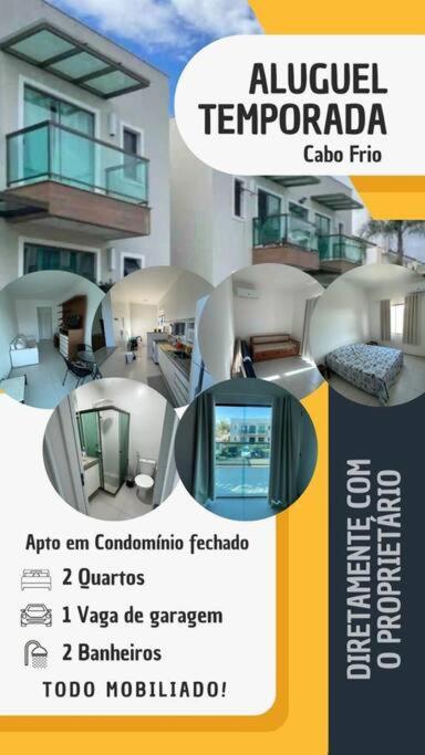 Apartamento no melhor bairro de Cabo Frio