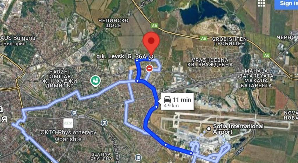 LevskiG Studio 10 min from Sofia Airport and city centre