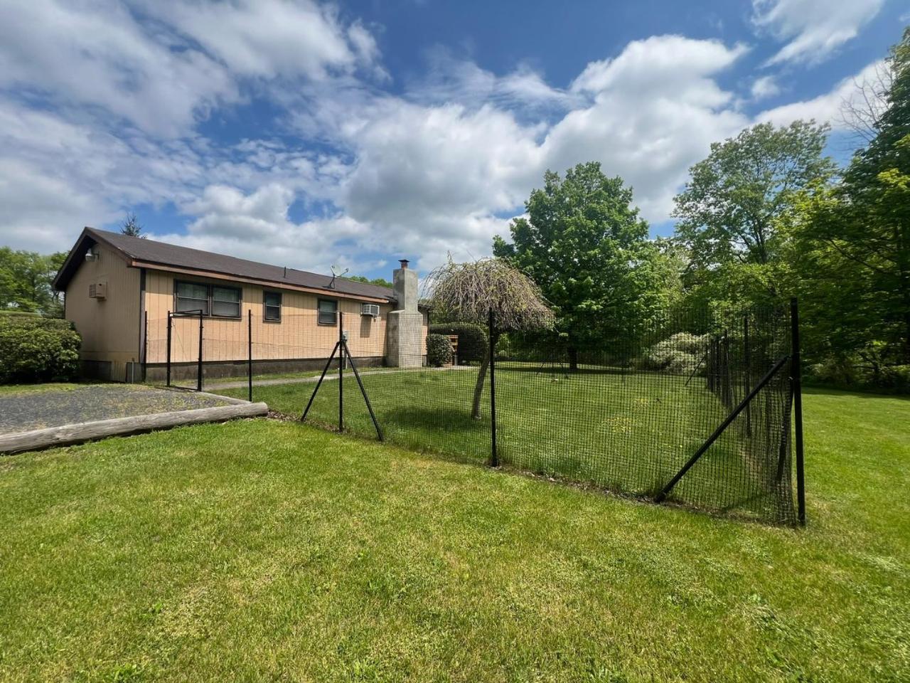 Fenced Yard Chalets from Good Dog Vacations at Big Valley Resort