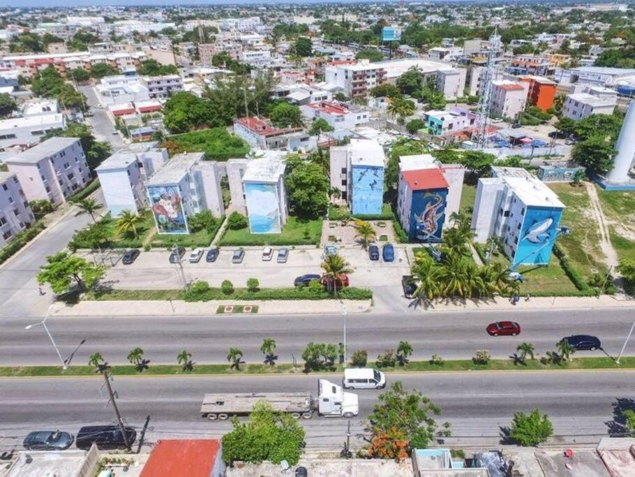 Depa Bonampak Zona de playas Cancún, Sea wall