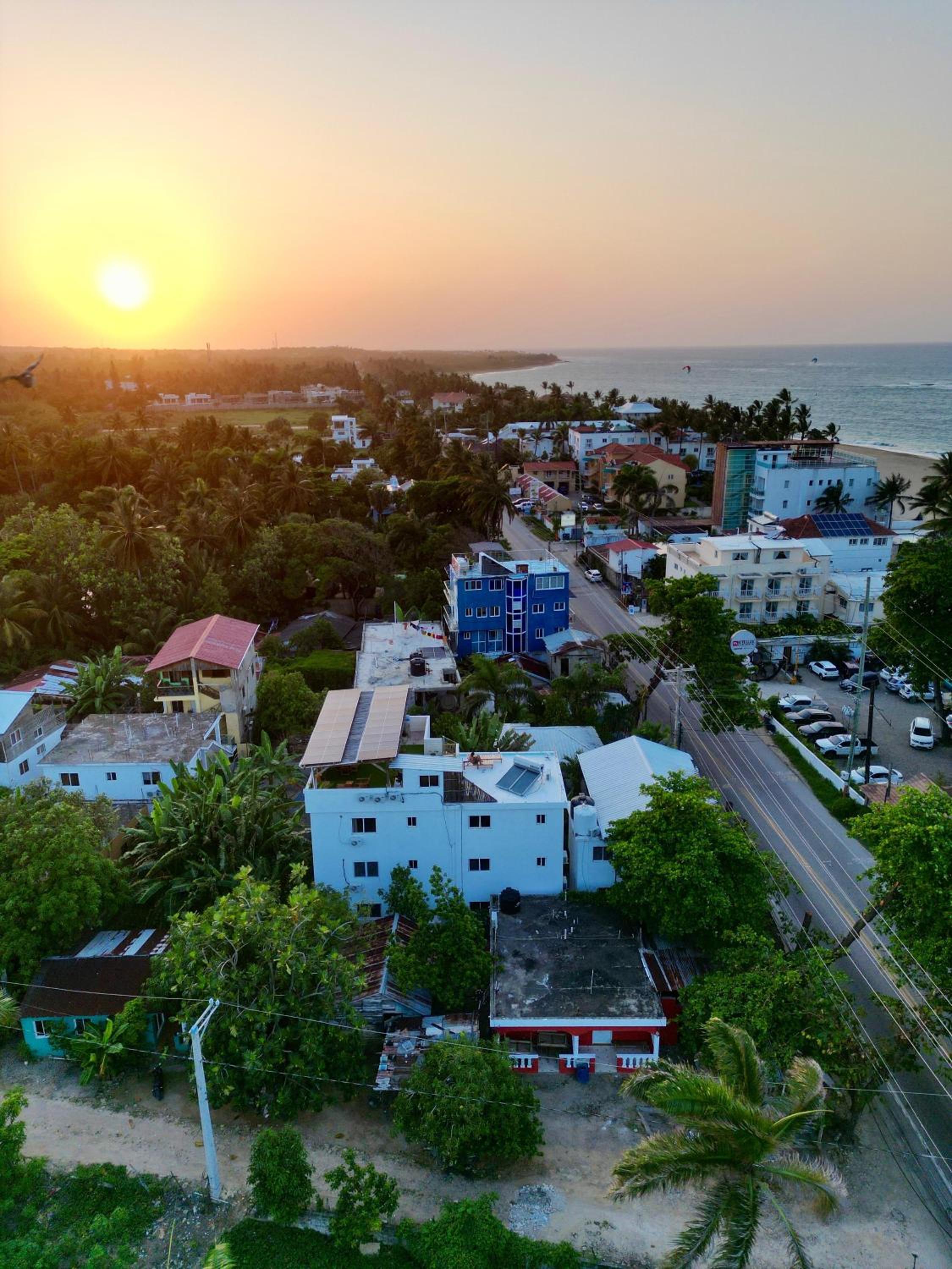 Kite House Cabarete across Kite Beach