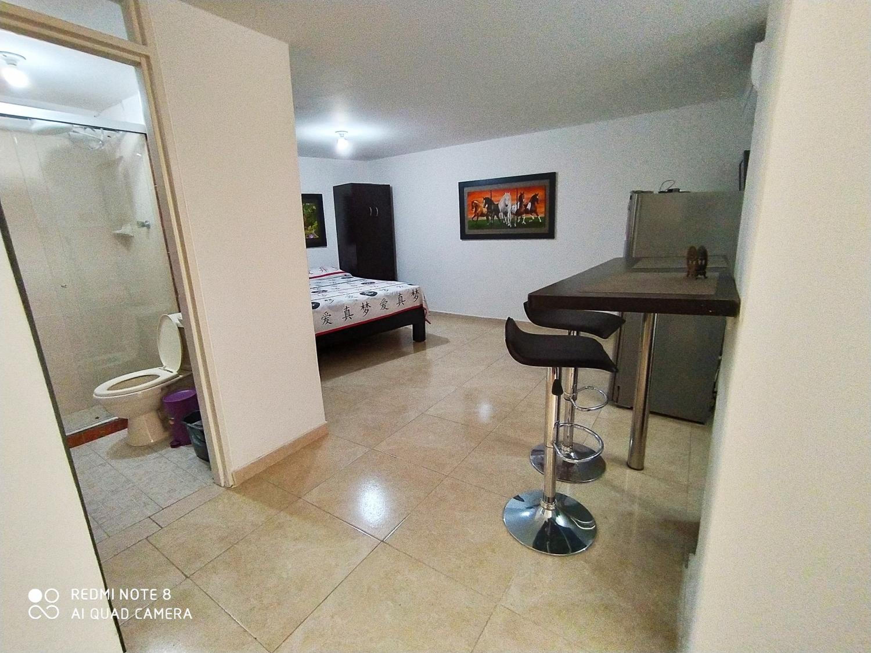 Apartaestudio cómodo