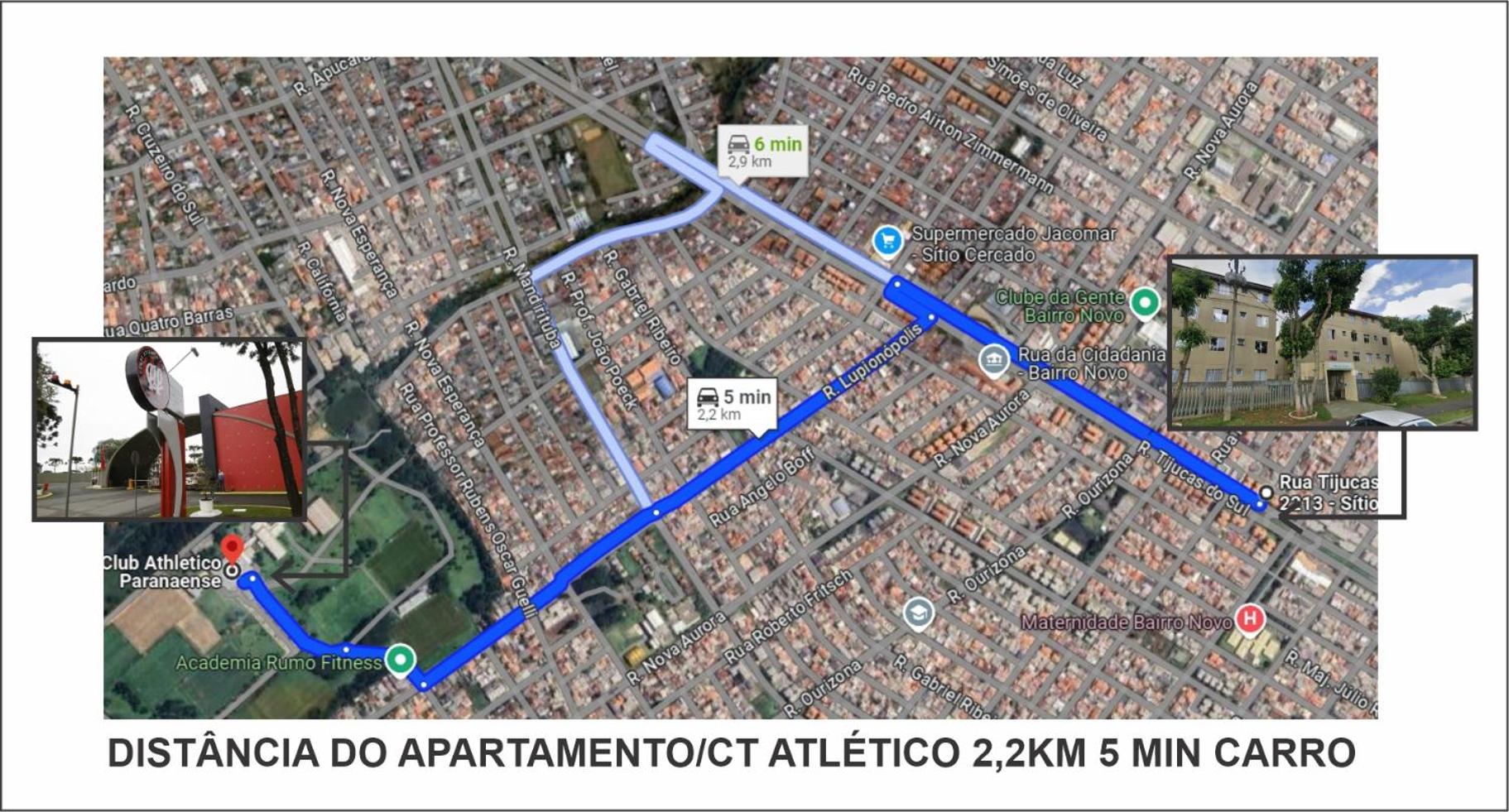 Apto bem localizado em Curitiba
