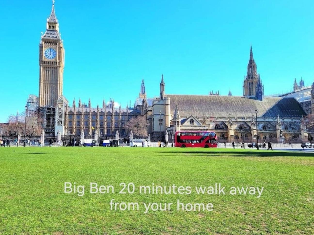 Sunny flat in central London
