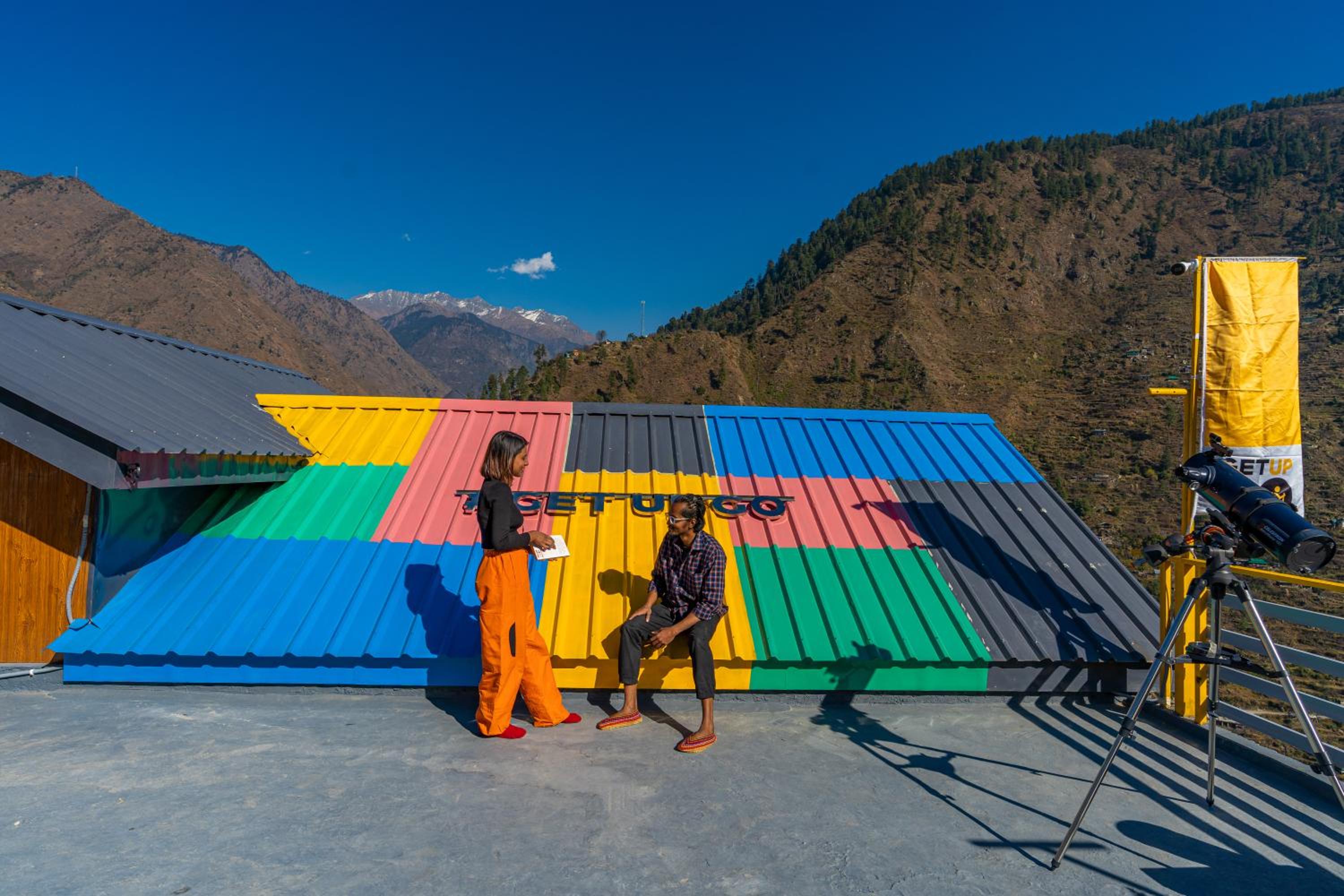 The Hosteller Tirthan Valley view 3