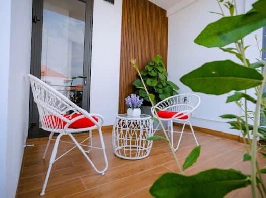 Lá Homestay Huế family room view 4