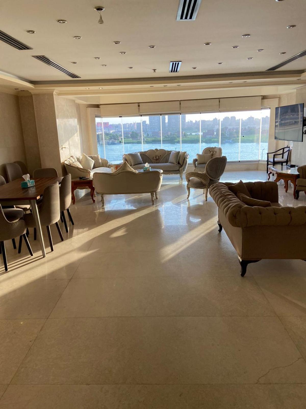 a 3 bedroom apartment with lovely Nile view