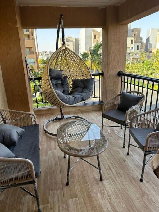 Hidden Gem at Madinaty&WIFI&Huge Patio Premium
