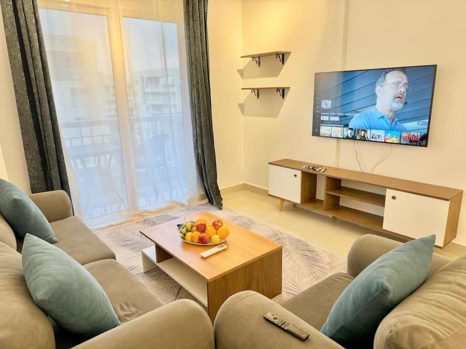 Modern2BR Amazing GardenView & Self Checkin at Madinaty