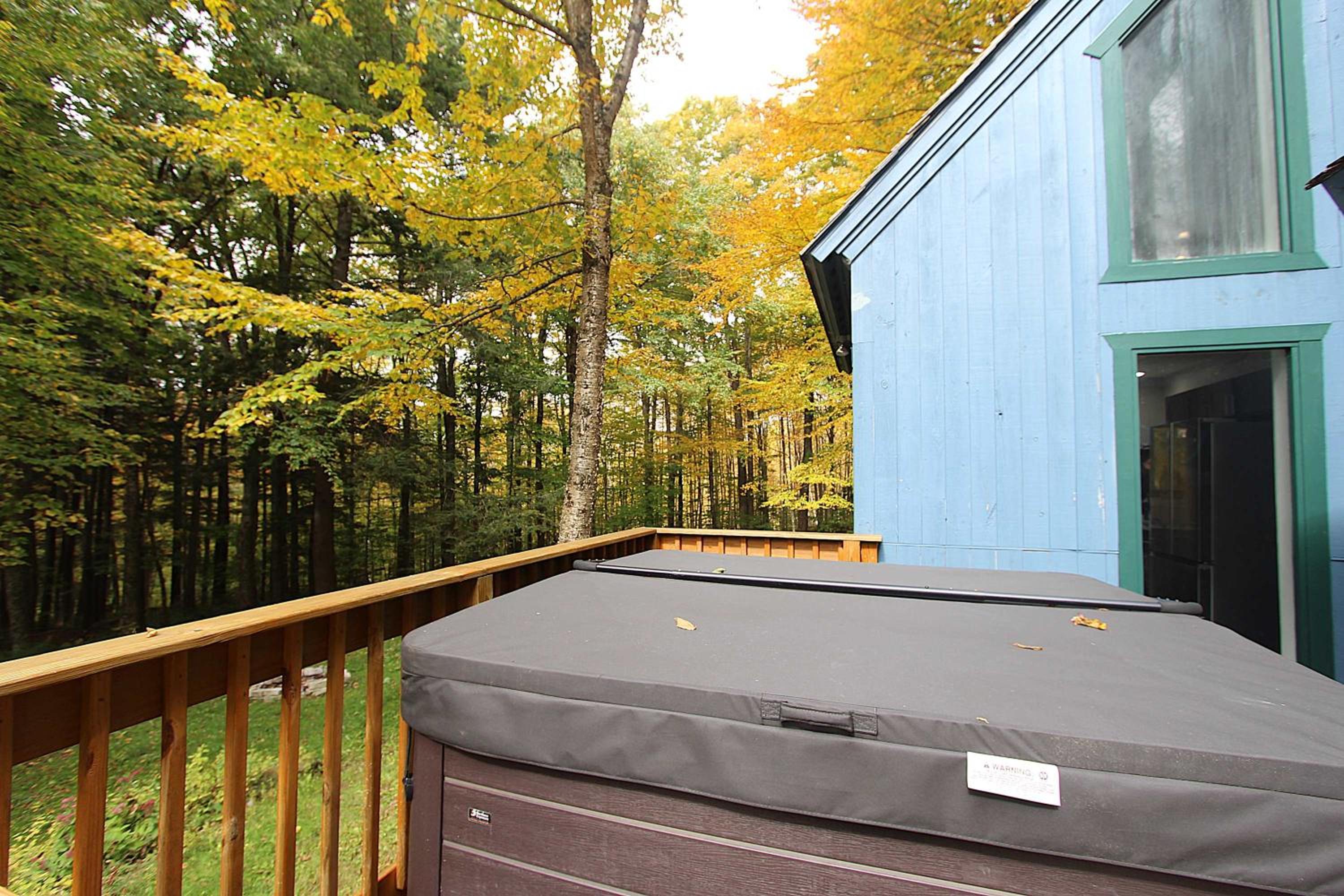 Hot Tub Sauna Firepit Nespresso Huge TV