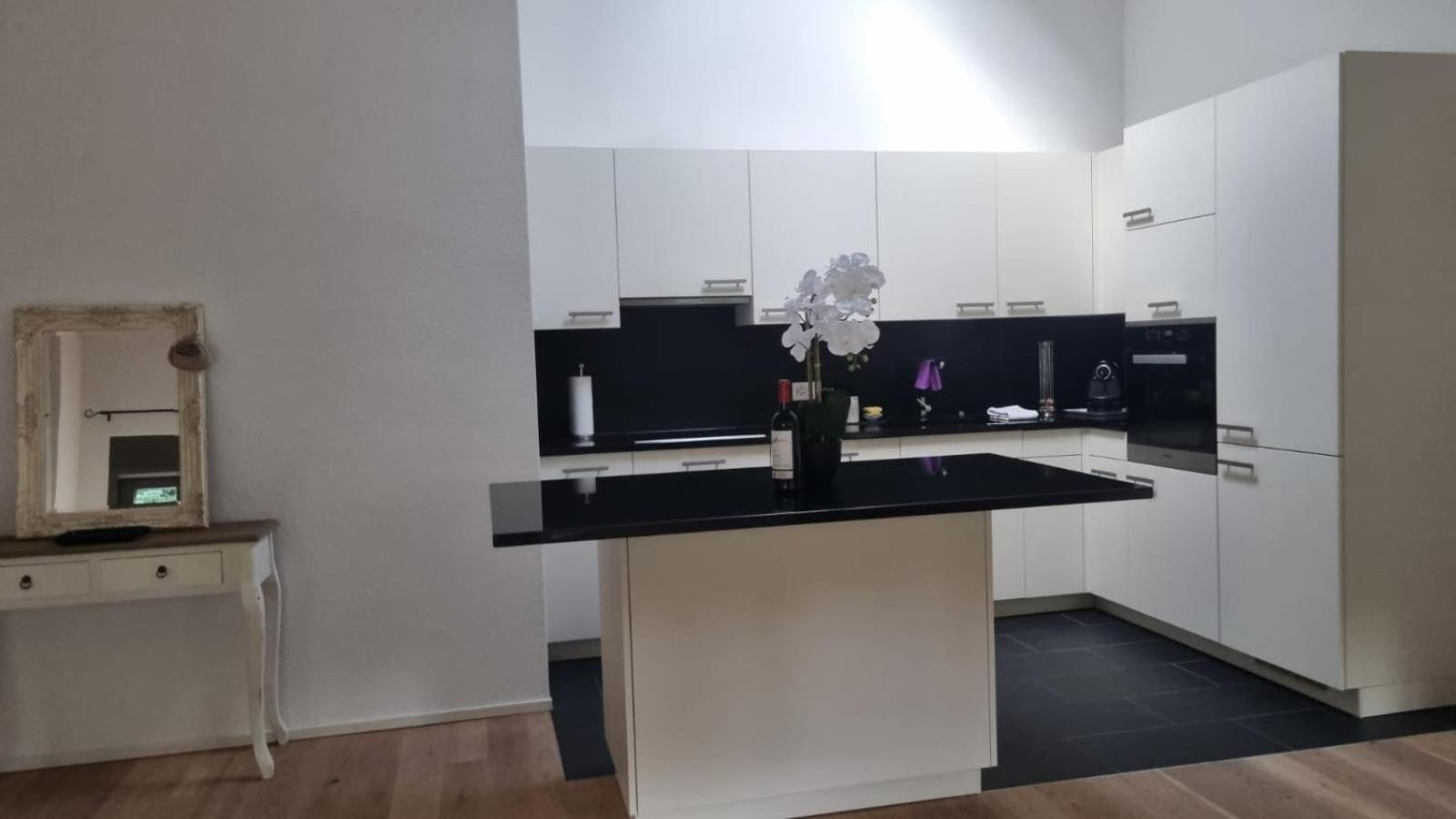 Superbe, modern step-free appartement with private Garage