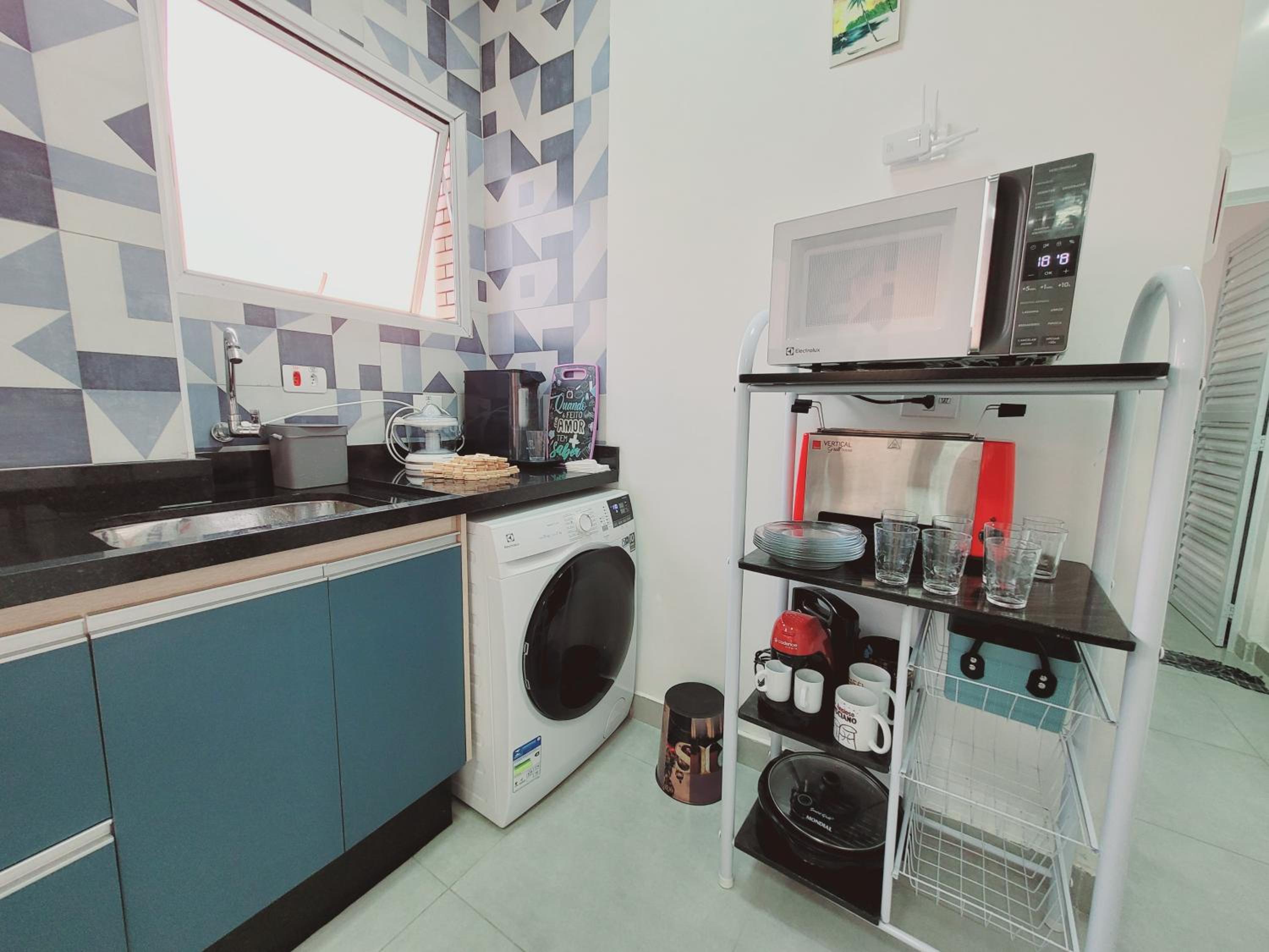 Family apartment, Vila Tupi, Praia Grande, São Paulo